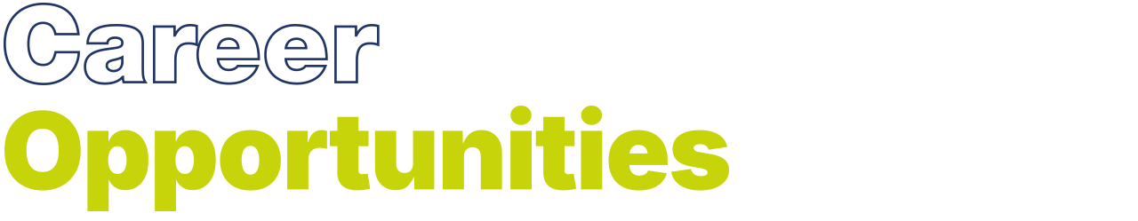 Career opportunities